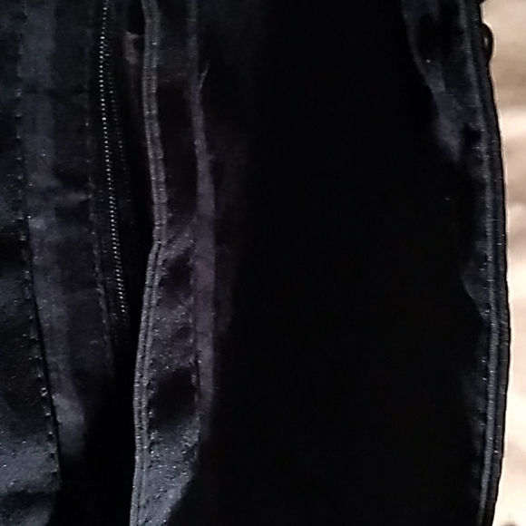 WILSON'S LEATHER PURSE/BAG BLACK VINTAGE - Picture 6 of 11